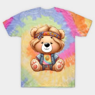 Cute Hippie Bear Kawaii T-Shirt